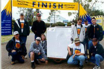 Winston Solar Car Team Photo